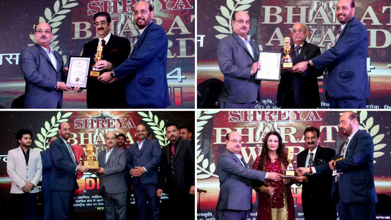 Shreya Bharat Samman at Hyatt Regency: 'Ayodhya Dham' Album Launch