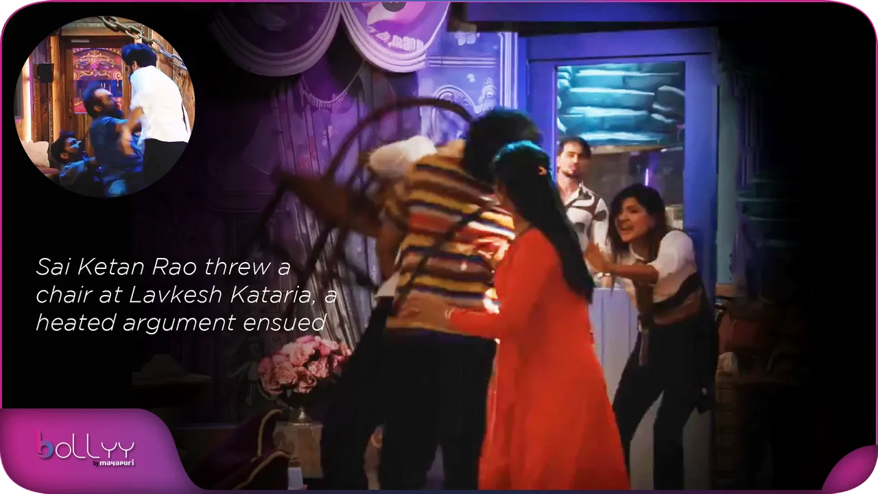 Sai Ketan Rao threw a chair at Lavkesh Kataria, a heated argument ensued