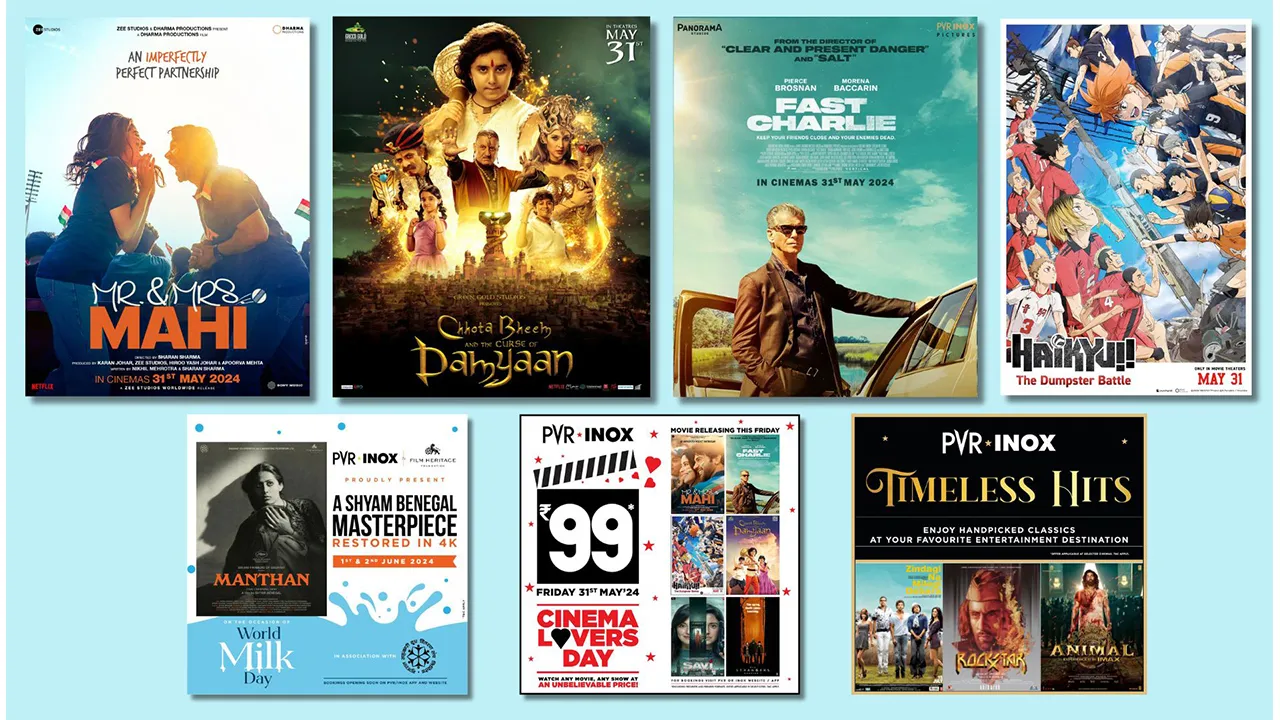 Experience Top Films This Week at your nearest PVR INOX Cinemas!