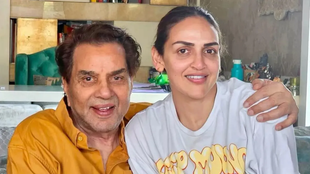 Esha Deol Suit on Koffee with Karan - Dharmendra Fear