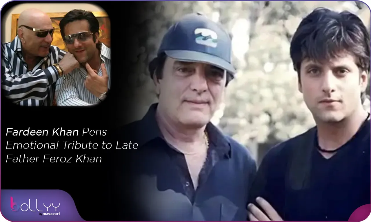 Fardeen Khan Pens Emotional Tribute to Late Father Feroz Khan