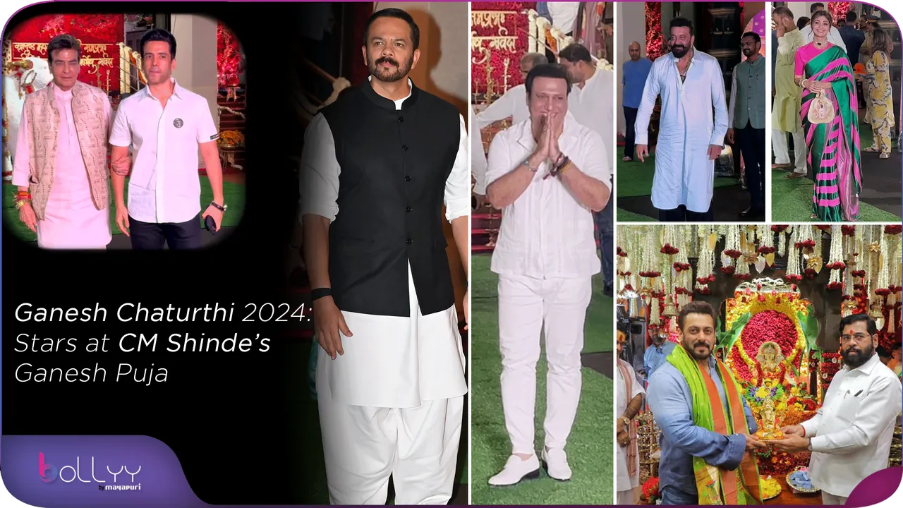 Ganesh Chaturthi 2024 Stars at CM Shinde’s Ganesh Puja