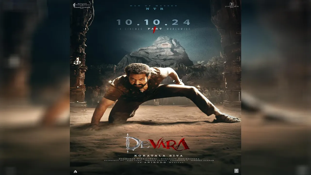 NTR Jr's 'Devara Part 1' Premieres on October 10, 2024