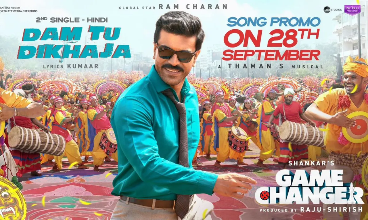 Shankar-Ram Charan's 'Game Changer' Second Single Promo Unveiled!