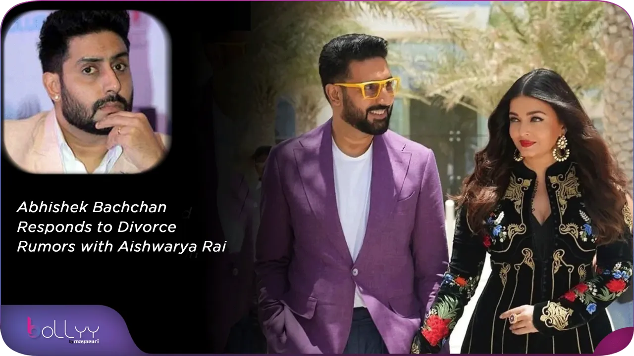 Abhishek Bachchan Responds to Divorce Rumors with Aishwarya Rai