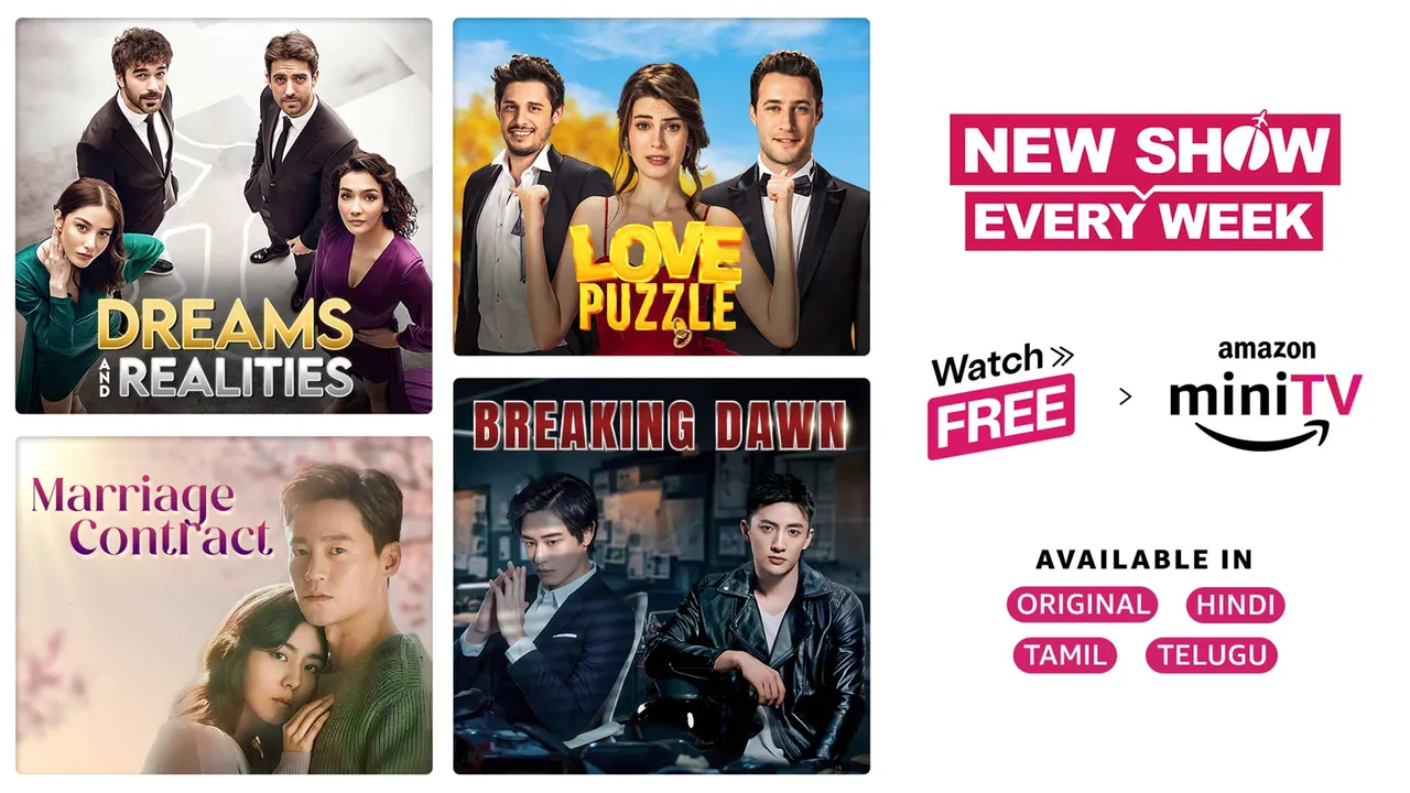 Amazon miniTV March Lineup of Dreams, Realities & International Hits!