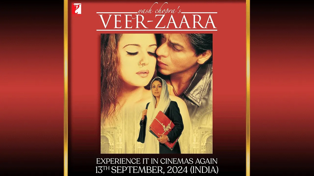 Yash Raj Films’ Iconic 'Veer-Zaara' Returns to Theatres