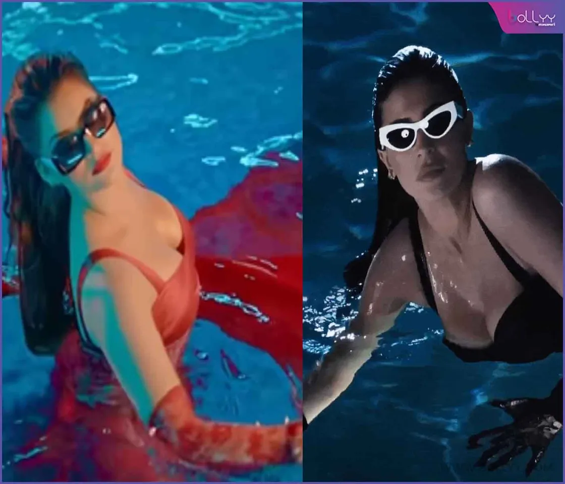 Urvashi Rautela Channels Kylie Jenner Vibes in Red Hot Swimsuit