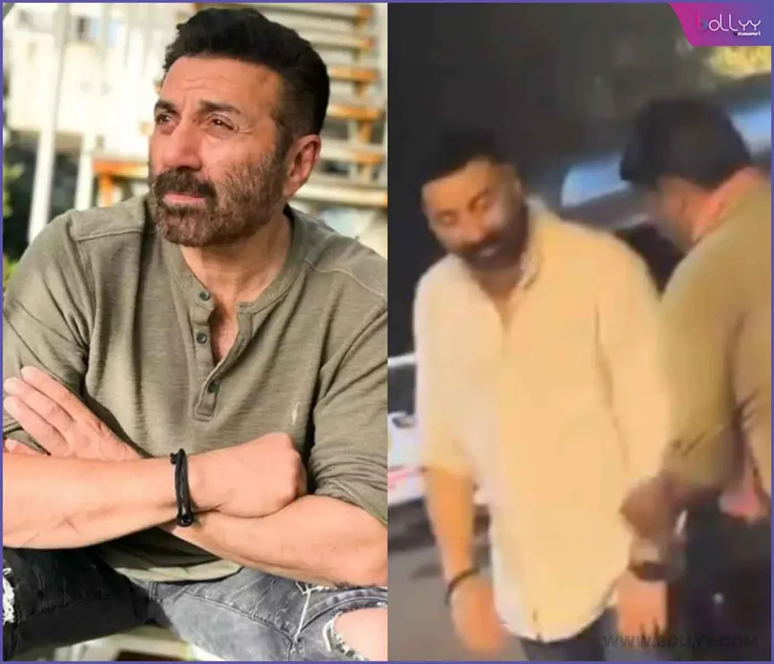 Sunny Deol's drunk walking on Mumbai streets