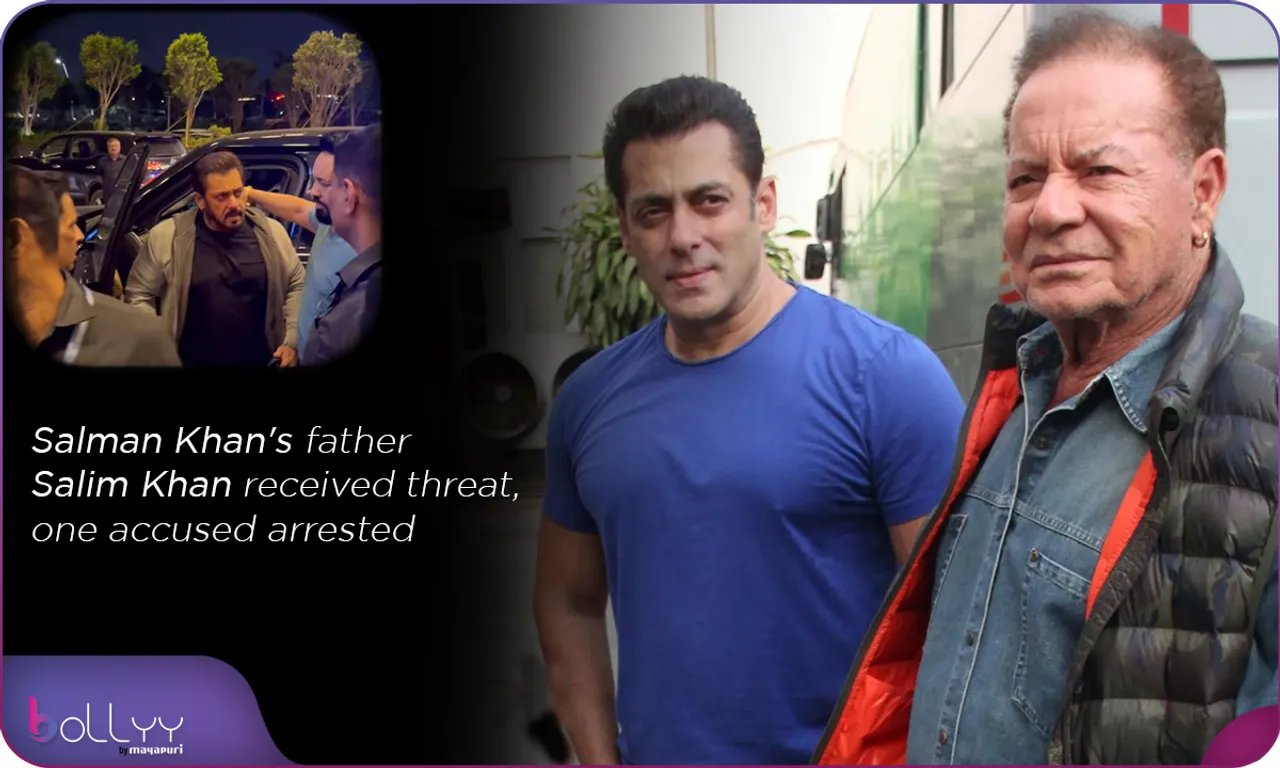 Salman Khan's father Salim Khan received threat, one accused arrested