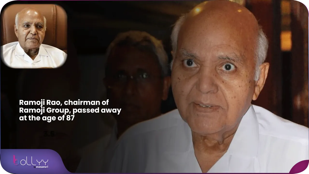 Ramoji Rao, chairman of Ramoji Group, passed away at the age of 87