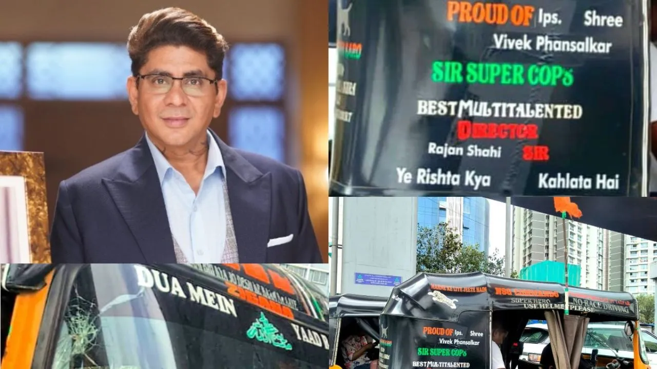 Mumbai Autorickshaw Praises Rajan Shahi with ‘Jinda Dil Rajan Shahi’