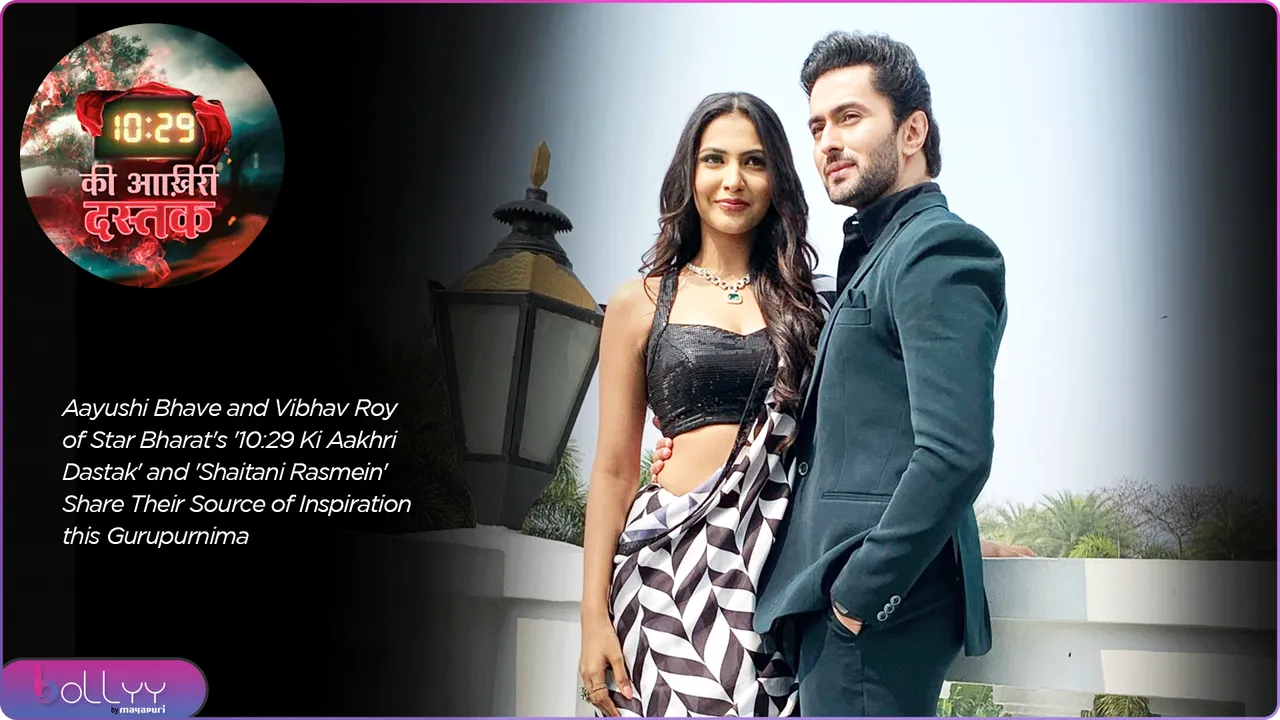 Aayushi Bhave and Vibhav Roy of Star Bharat's '1029 Ki Aakhri Dastak'