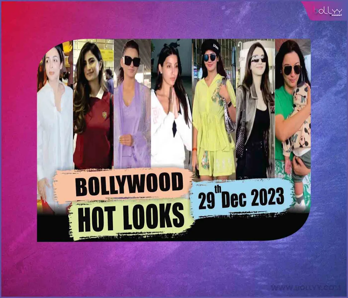 Malaika, Nora Fatehi & more Bollywood Actress Spotted on 29 December
