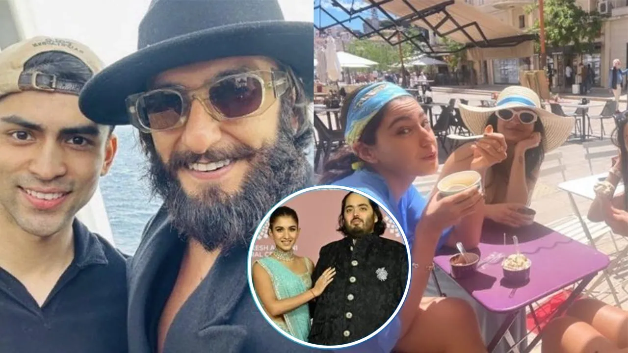 Sara-Ranveer's Viral Picture from Anant-Radhika's Pre-wedding Cruise