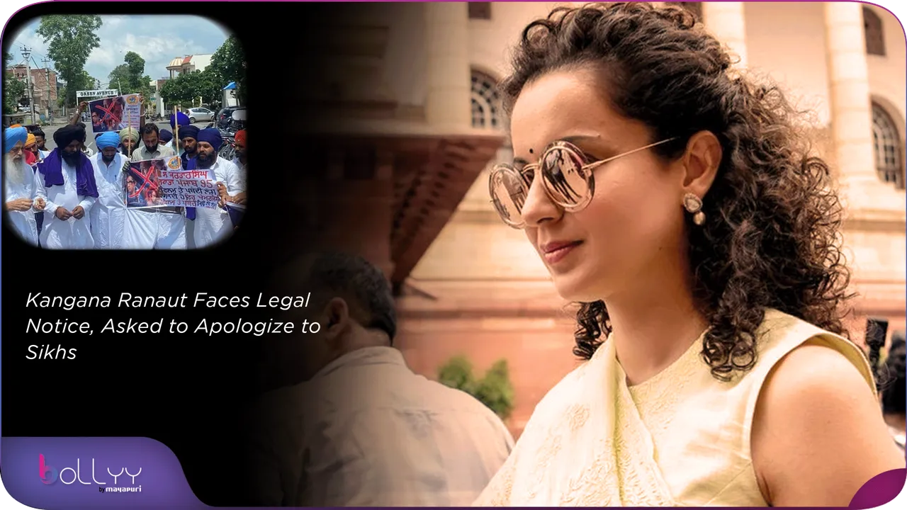 Kangana Ranaut Faces Legal Notice, Asked to Apologize to Sikhs