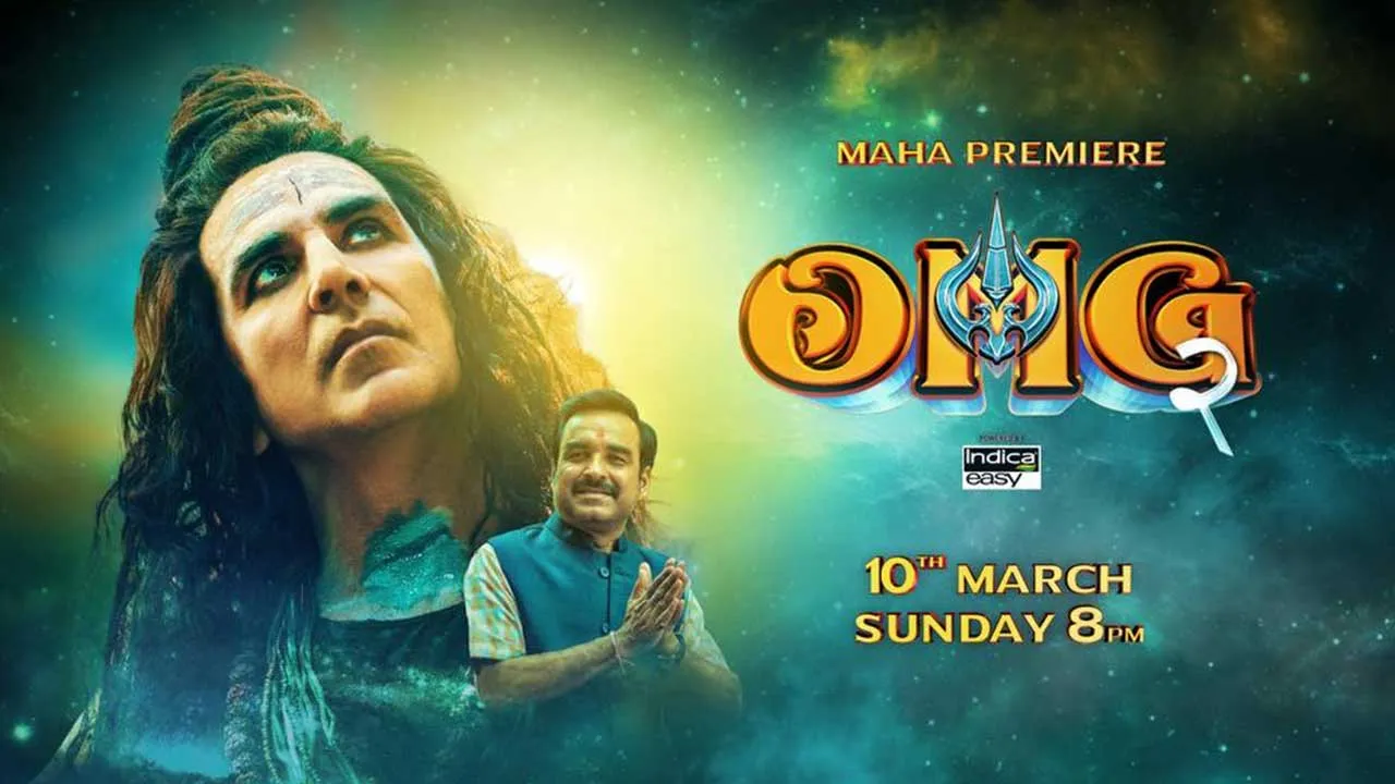  Akshay Kumar & Pankaj Tripathi make a grand return to your homes as Colors Cineplex presents the World Television Premiere of OMG 2