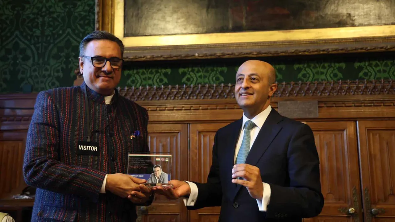 Boman Irani UK Parliament