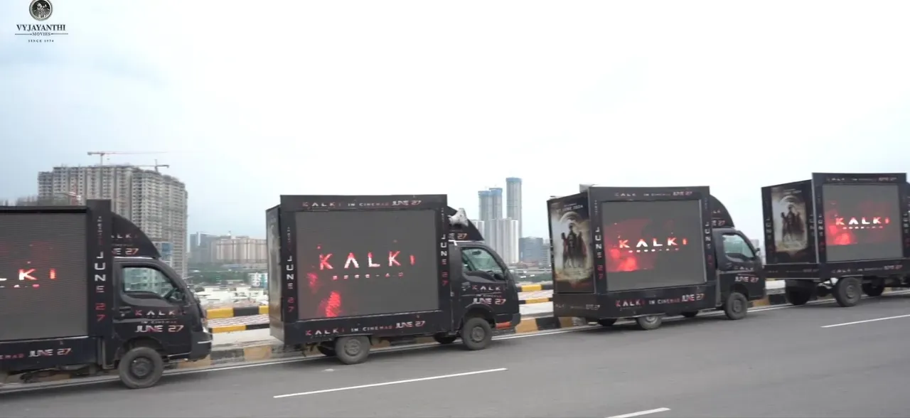Kalki joins national truck tour to promote 2898 AD