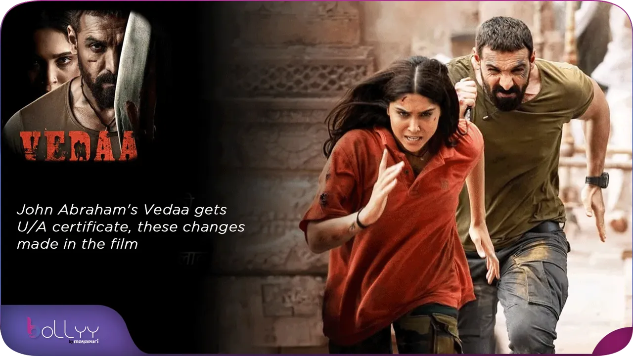 John Abraham's Vedaa gets UA certificate, these changes made in the film