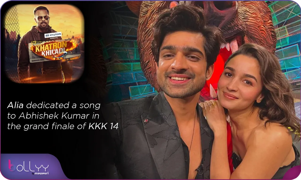 Alia dedicated a song to Abhishek Kumar in the grand finale of KKK 14
