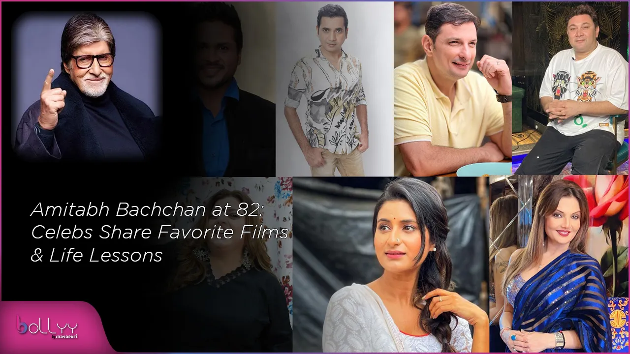Amitabh Bachchan at 82 Celebs Share Favorite Films & Life Lessons