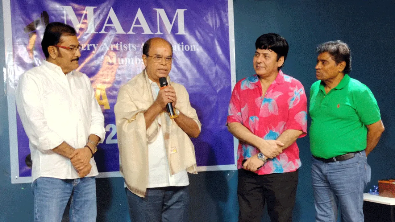 Yesterday Mimicry artist's association Mumbai (MAAM). A G M held at Gravity Hall Mumbai.