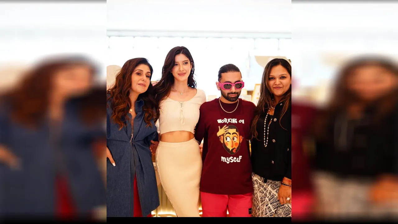From Shanaya Kapoor to Orry, attended the grand Valentine’s launch party of Ladurée  in Mumbai's Jio World Plaza, BKC