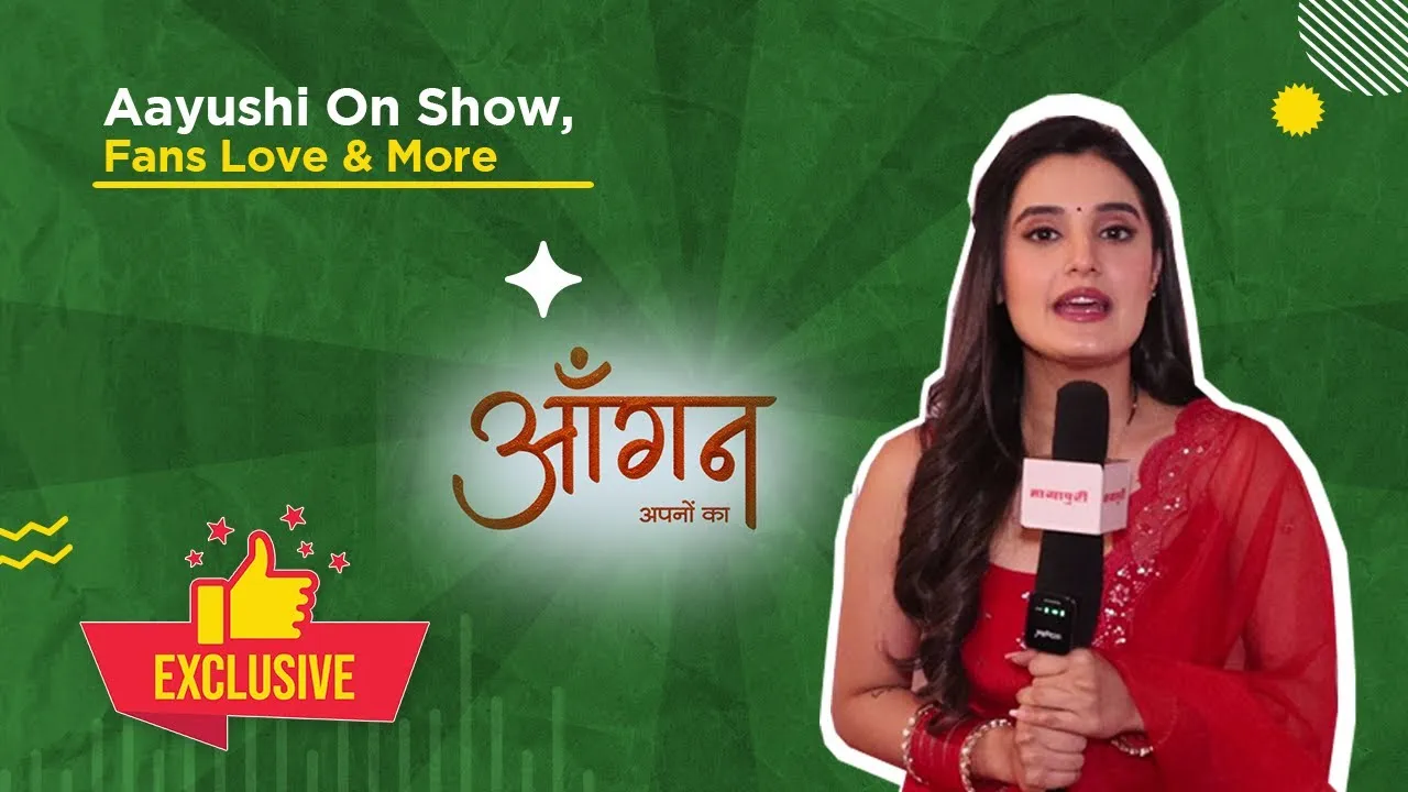Aangan Aapno Ka-Ayushi considers herself lucky for the role of Pallavi