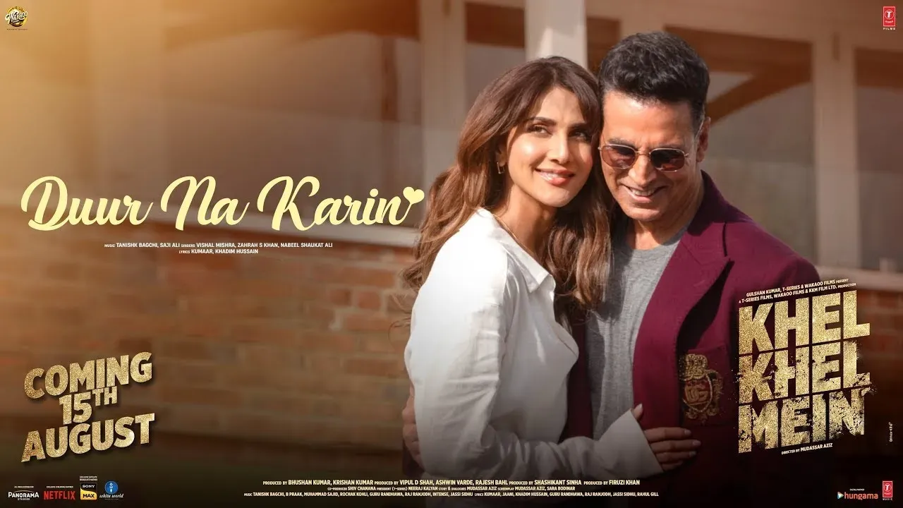 The song Duur Na Karin from Khel Khel Mein has been released