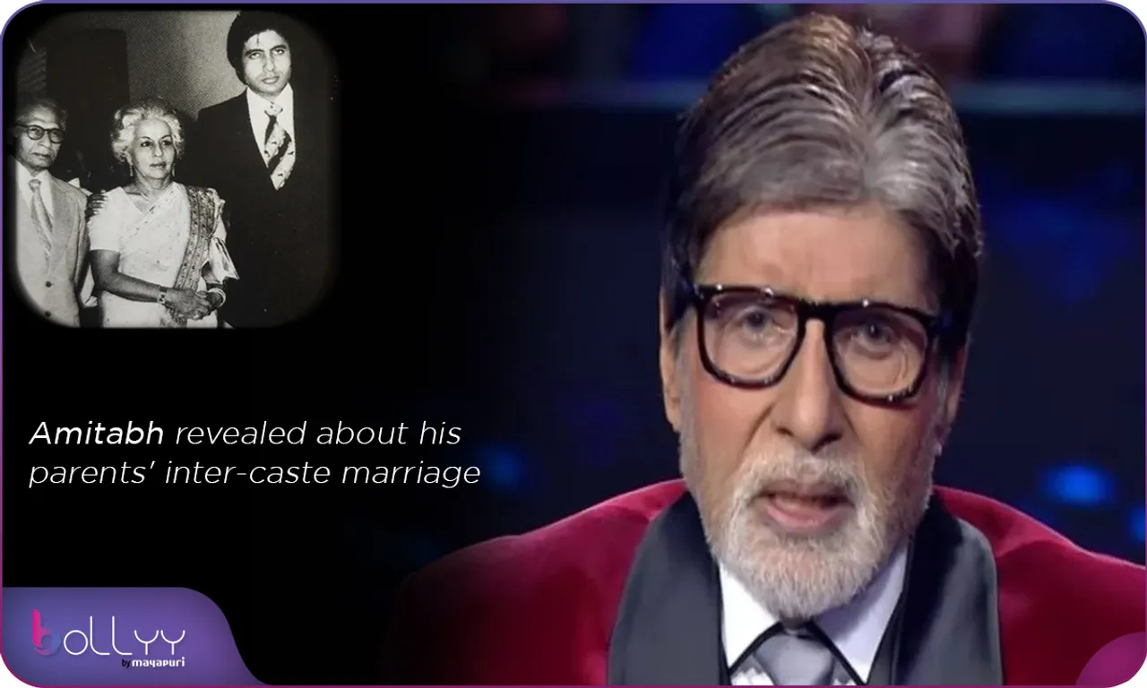 Amitabh revealed about his parents' inter-caste marriage