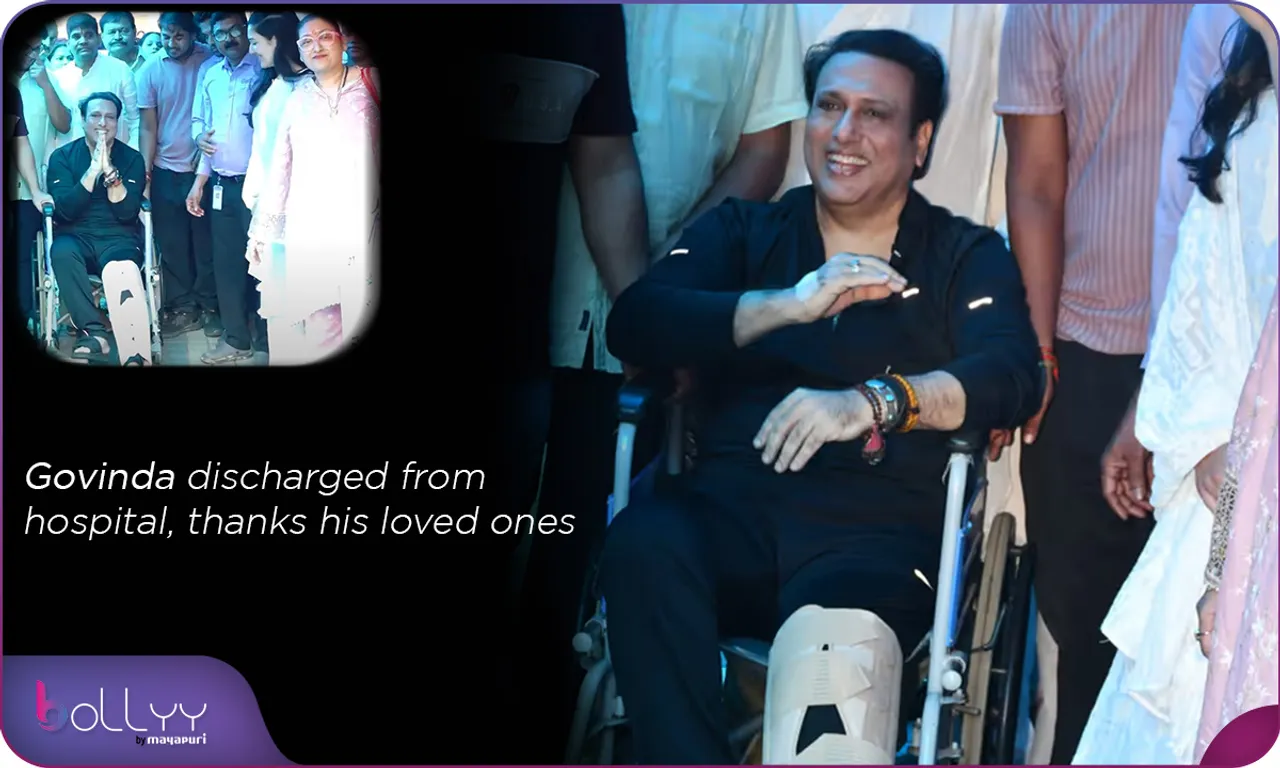 Govinda discharged from hospital, thanks his loved ones