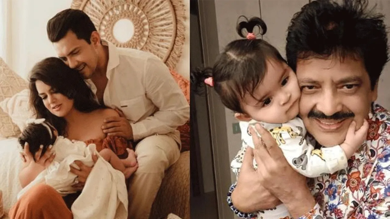 Udit Narayan's granddaughter Tvisha connects with music from a young age