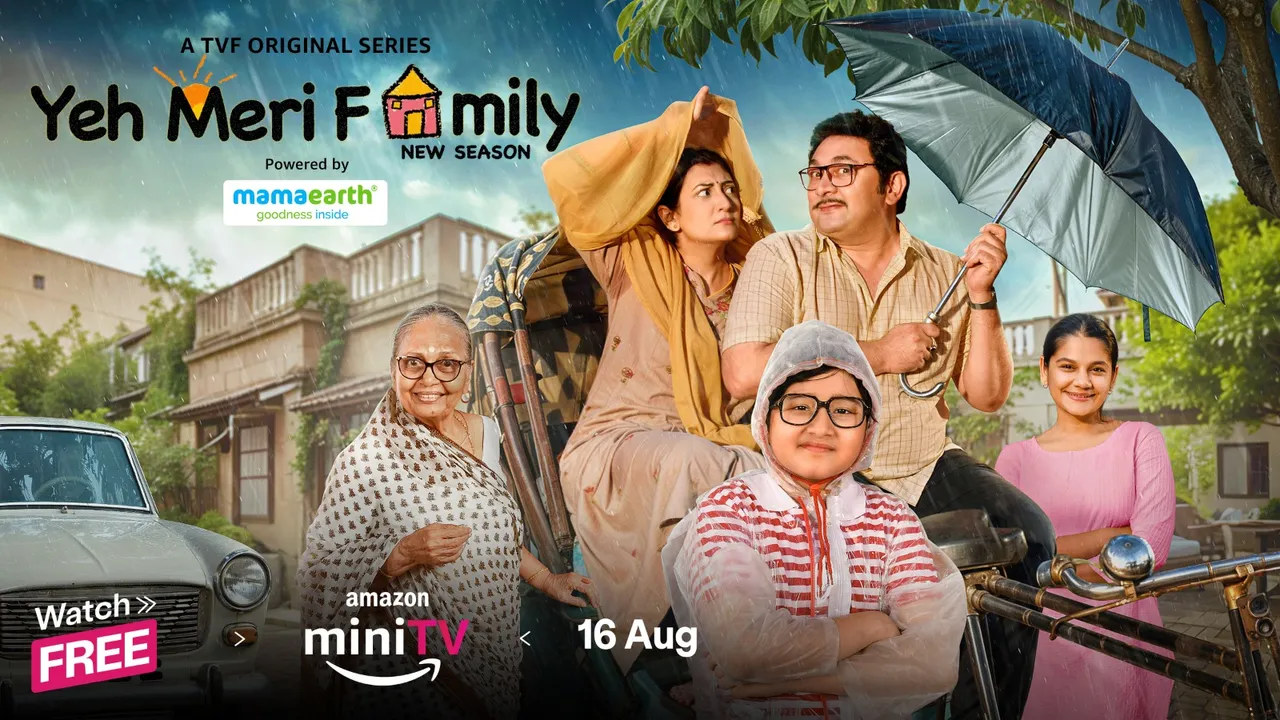 Amazon miniTV Unveils Nostalgic Trailer for Yeh Meri Family S4