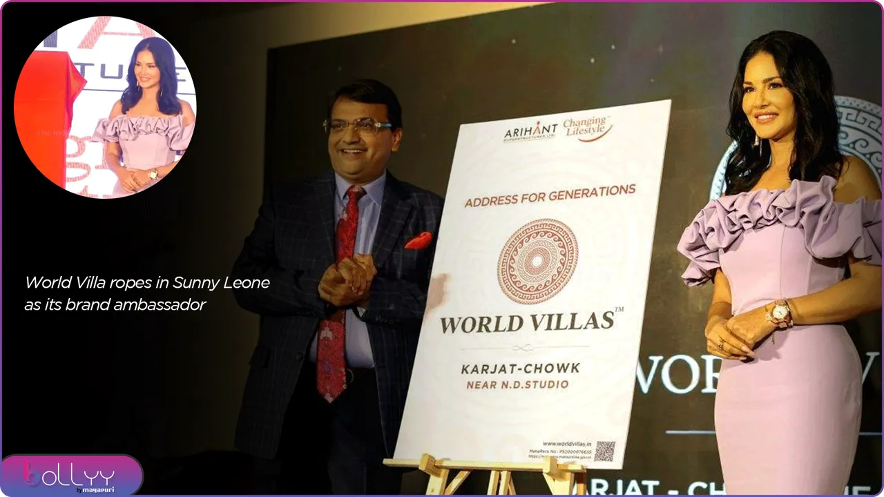 World Villa ropes in Sunny Leone as its brand ambassador