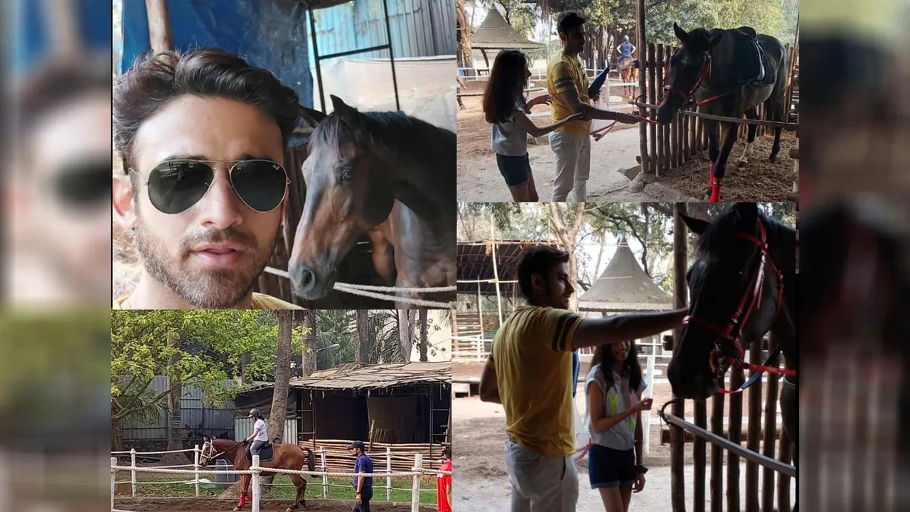Actor Romiit Raaj and Daughter Reha's Horse Riding Adventure!