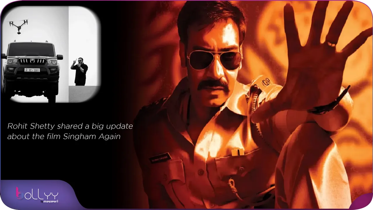 Rohit Shetty shared a big update about the film Singham Again