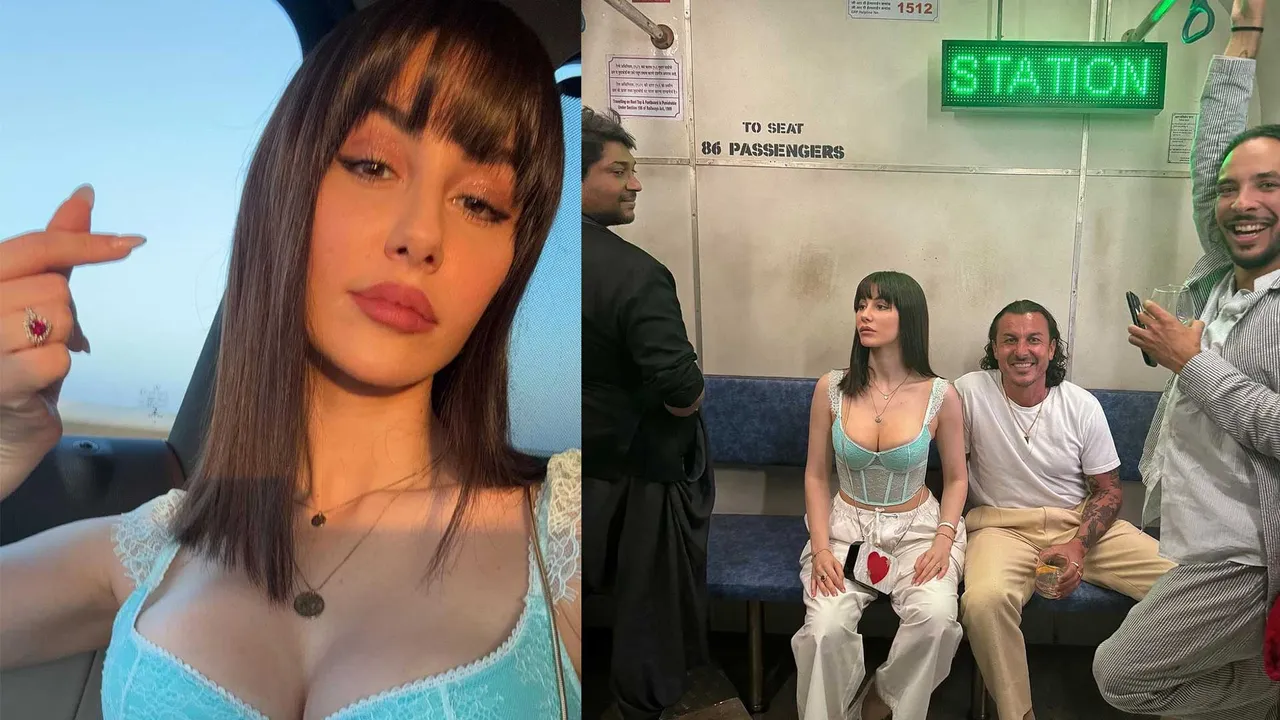Giorgia Andriani's Stunning Art Exhibition Look