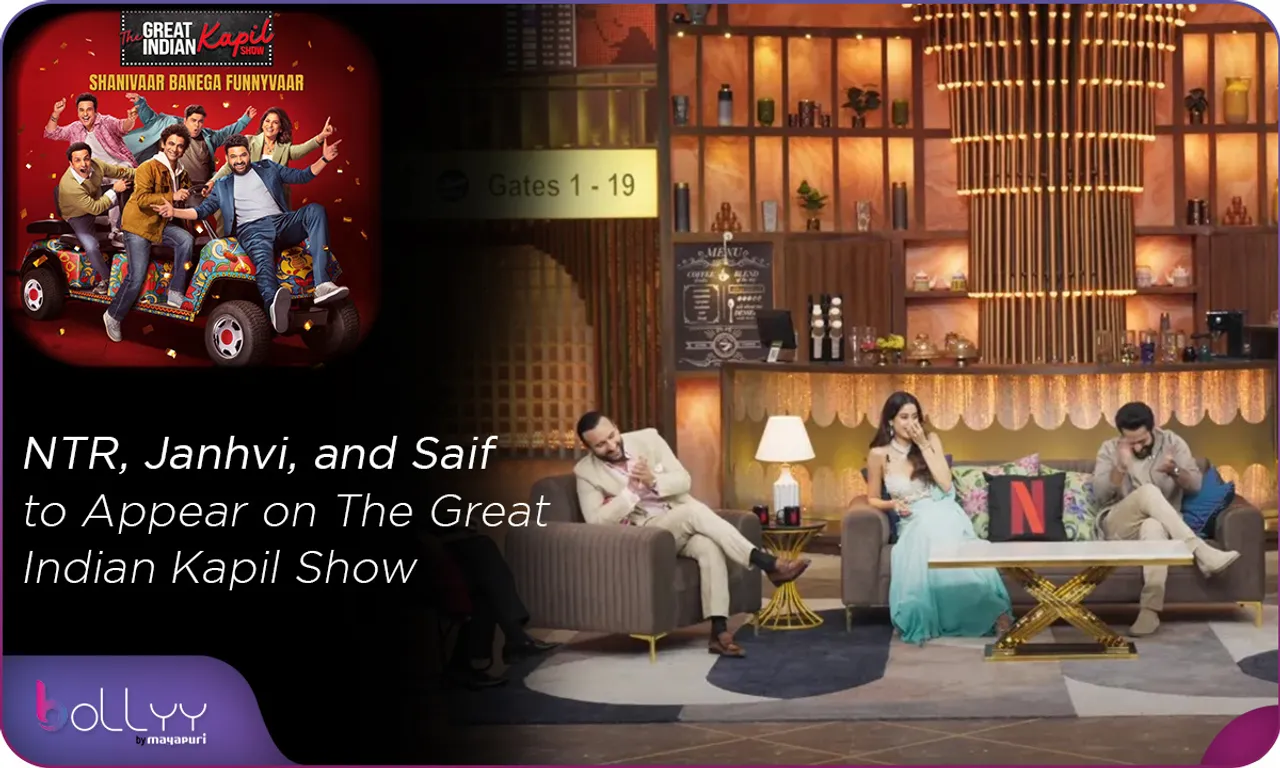 NTR, Janhvi, and Saif to Appear on The Great Indian Kapil Show