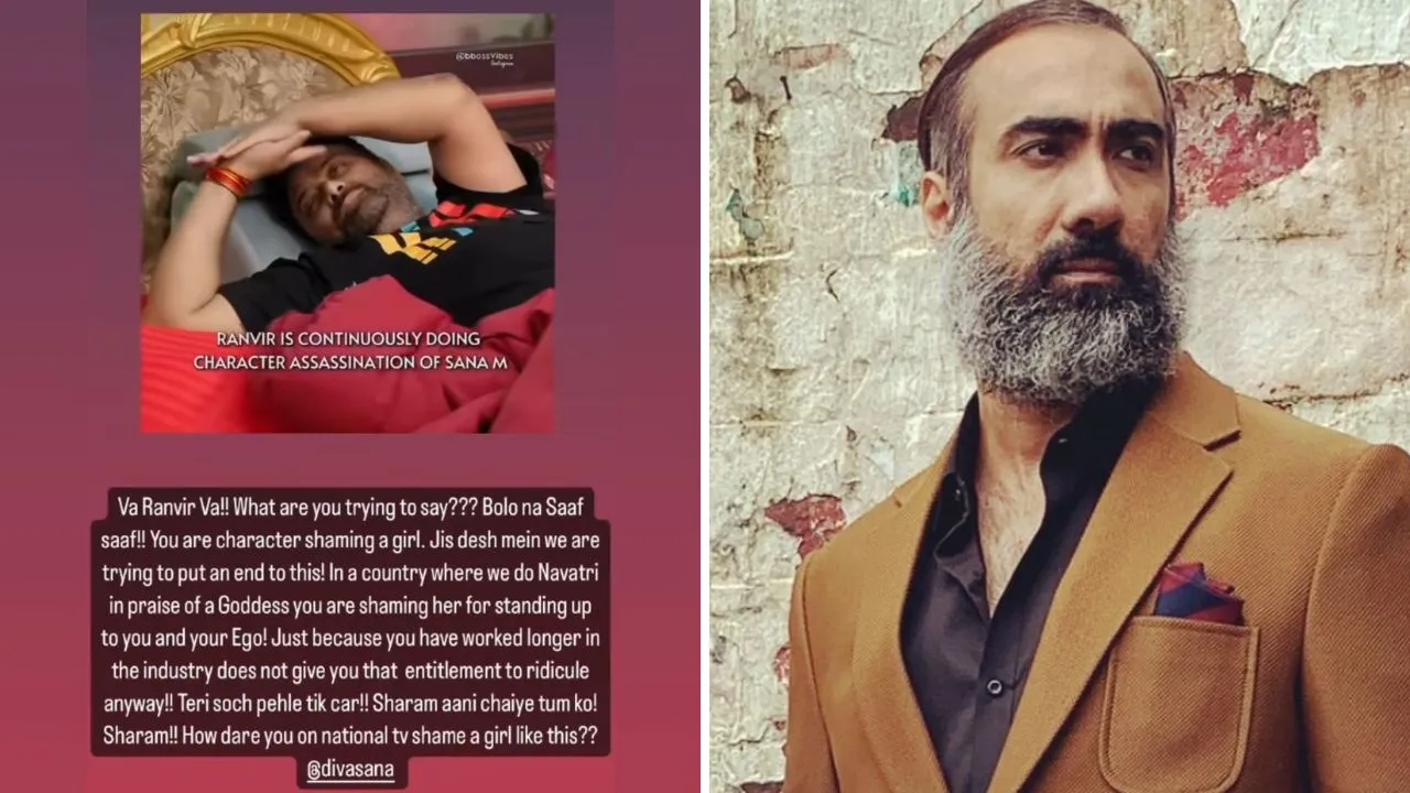 Ranvir Shorey Continues to Shame Sana Makbul in Bigg Boss OTT