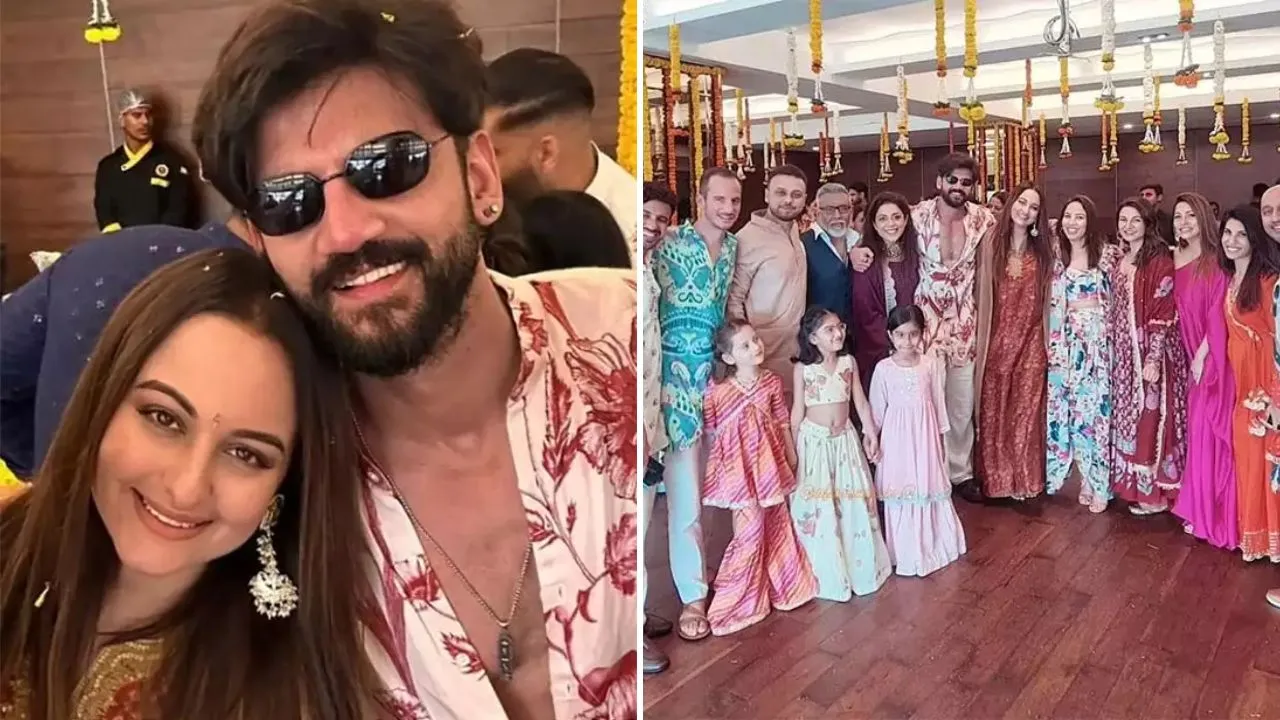 Sonakshi-Zaheer's first photo from their Mehndi ceremony goes viral