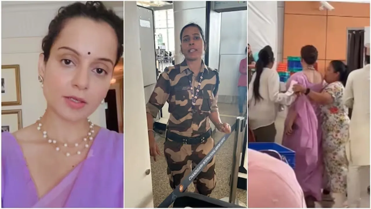 Kangana Ranaut slapped by CISF jawan at Chandigarh airport