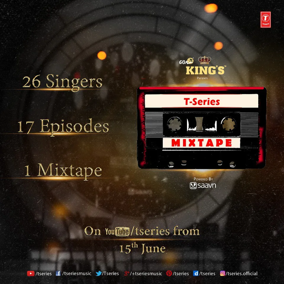 T-SERIES TO RELEASE 17-EPISODE MIX TAPE