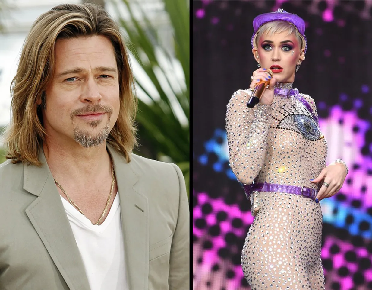 BRAD PITT, KATY PERRY FIND LOVE AT GLASTONBURY FESTIVAL?