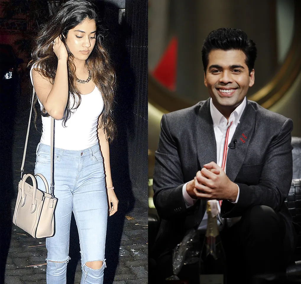 Jhanvi Kapoor to sign a 3-film deal with KJo?