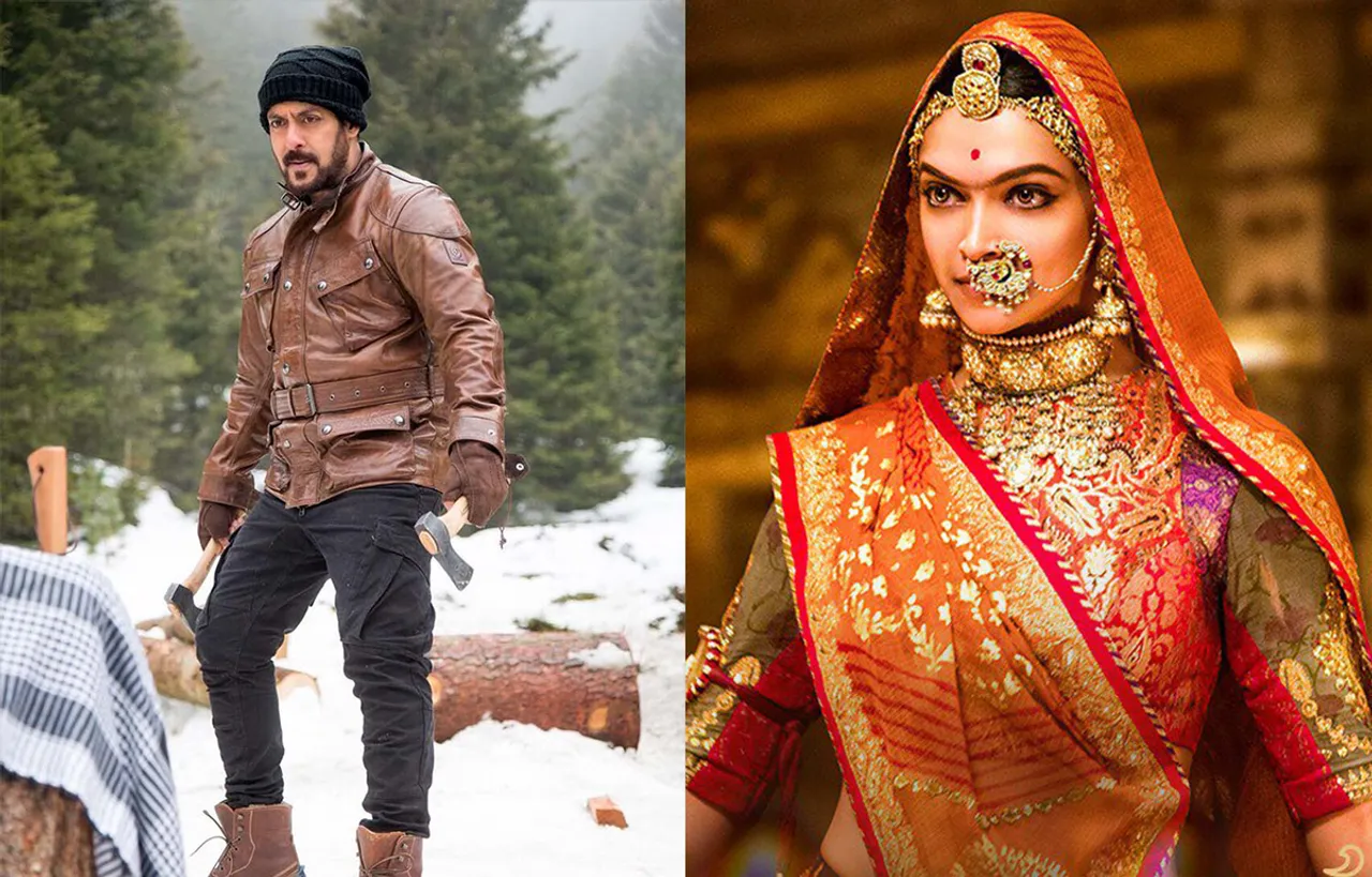 DEEPIKA-RANVEER-SHAHID STARRER PADMAAVAT BEATS SALMAN KHAN'S TIGER ZINDA HAI'S BOX OFFICE RECORD