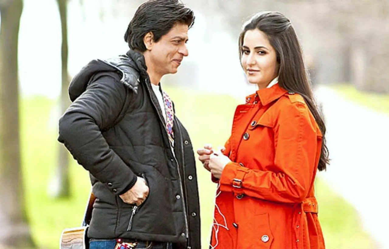 SHAH RUKH KHAN RECREATES A SCENE FROM DARR FOR KATRINA KAIF