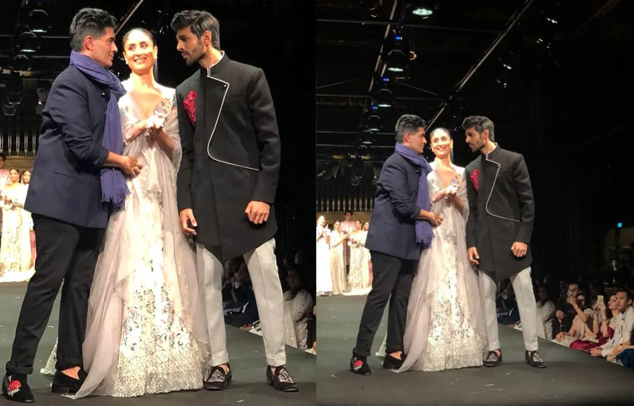 KAREENA KAPOOR KHAN AND KARTIK AARYAN TURN SHOWSTOPPERS FOR MANISH MALHOTRA