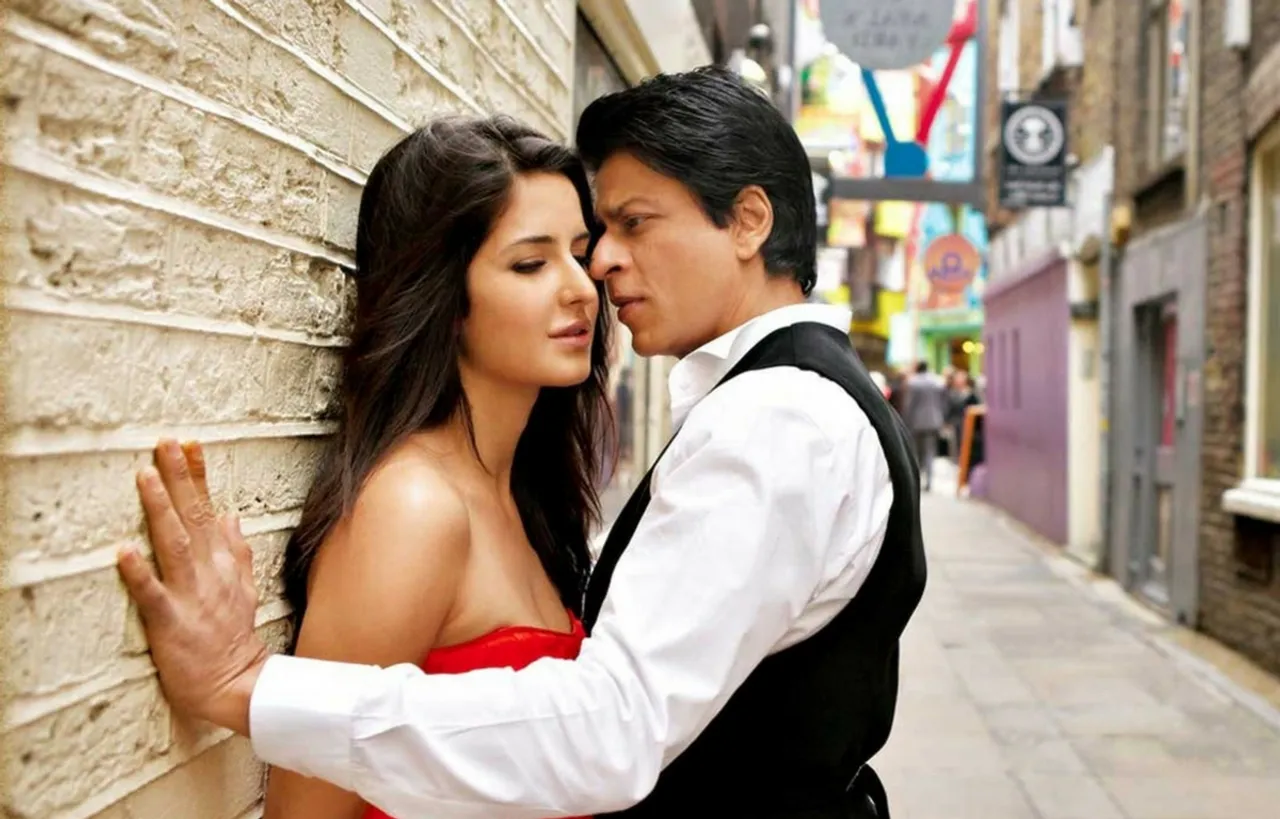 SHAH RUKH KHAN AND KATRINA KAIF HUG IT OUT AFTER ICECREAM