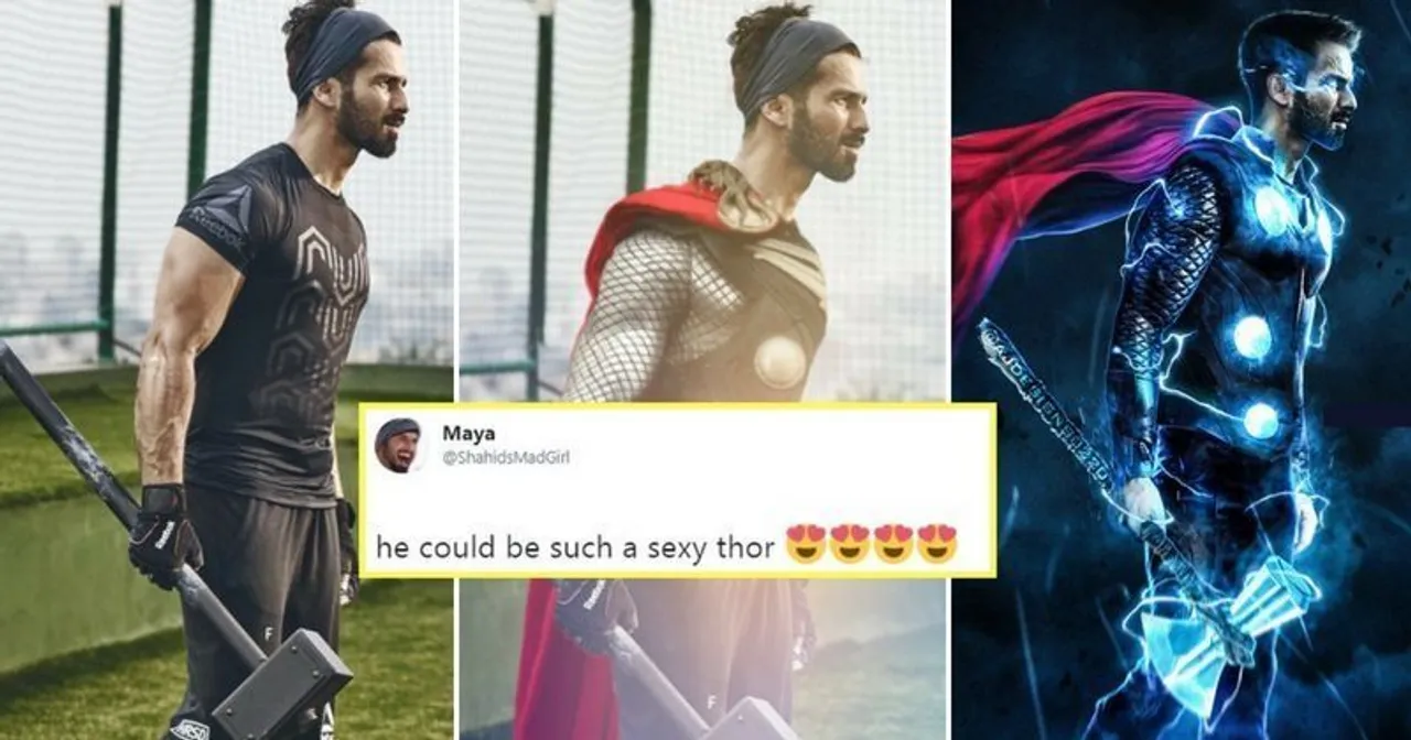 SHAHID KAPOOR IS TWITTERATI'S DESI THOR!